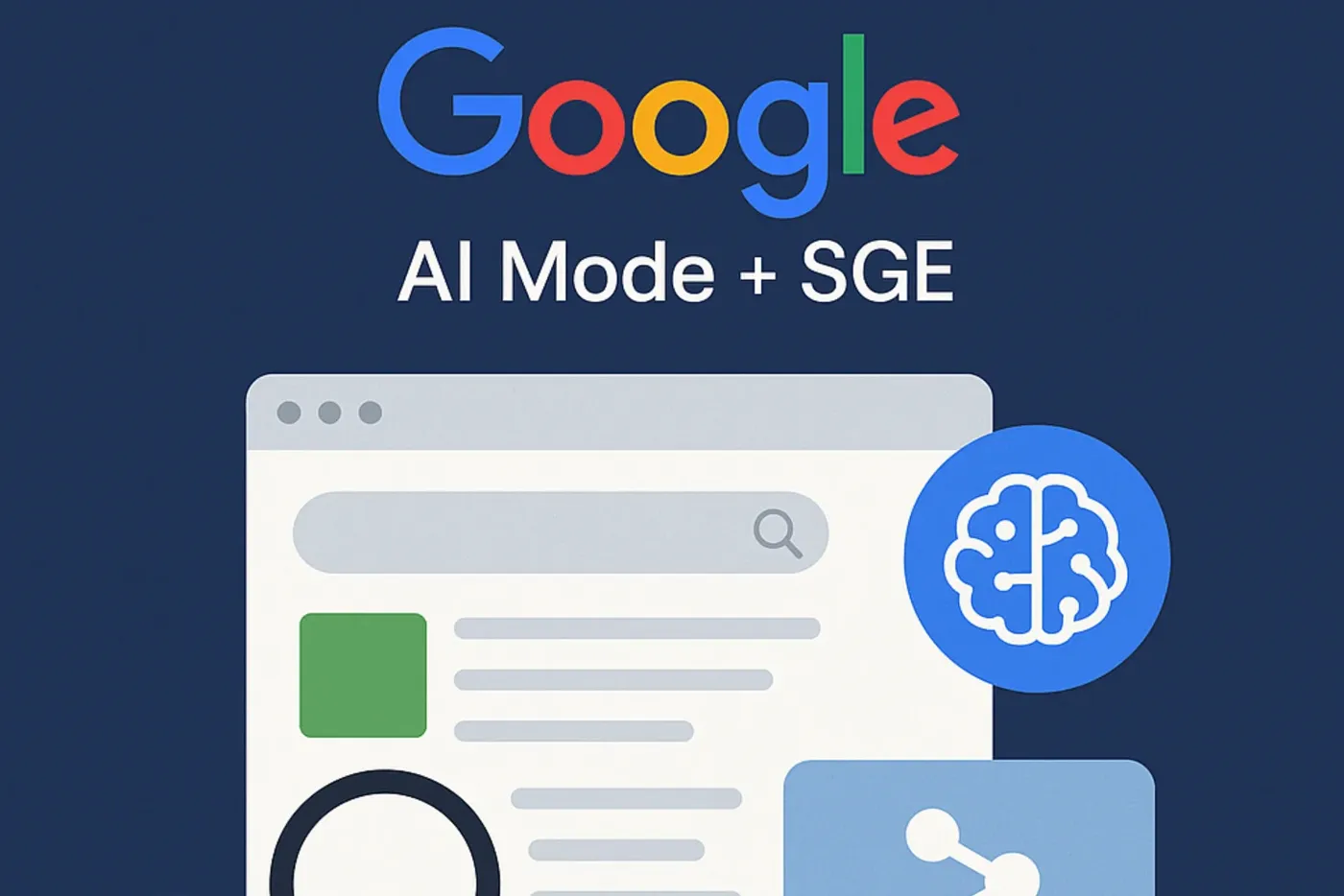 Google AI Mode + SGE: kaip išlikti matomam