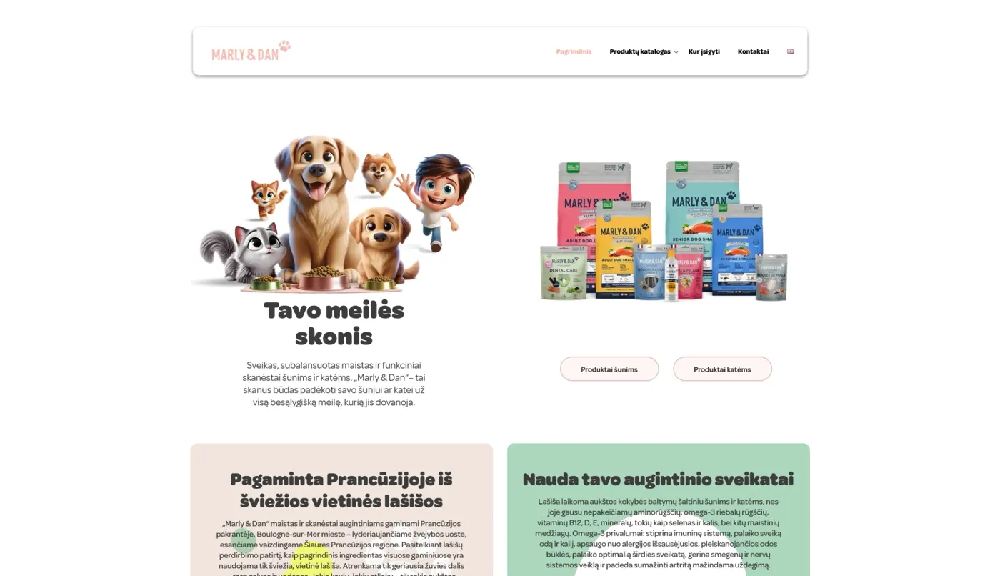 Marlydan, projekto ekrano nuotrauka 1