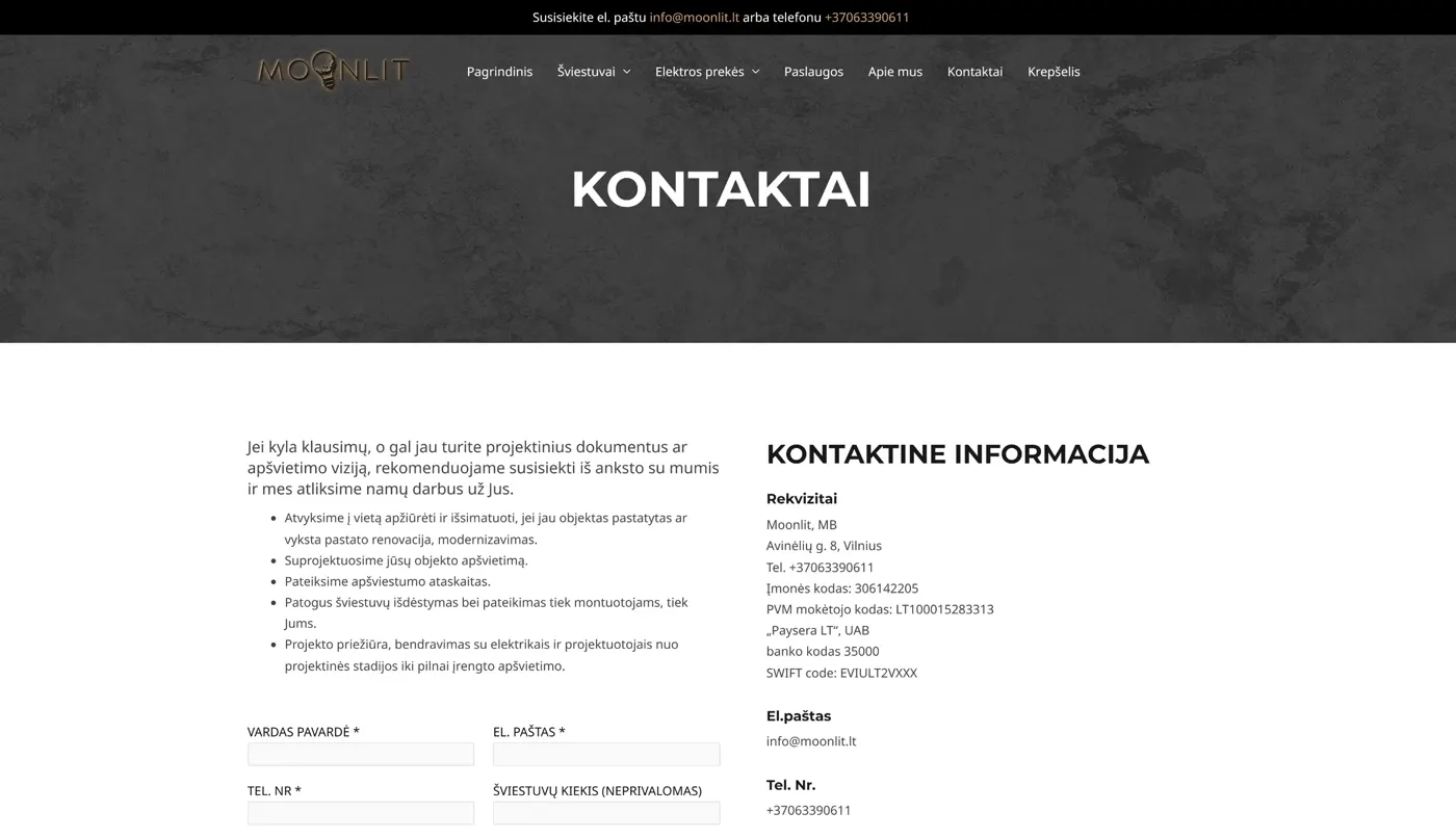Moonlit, projekto ekrano nuotrauka 3