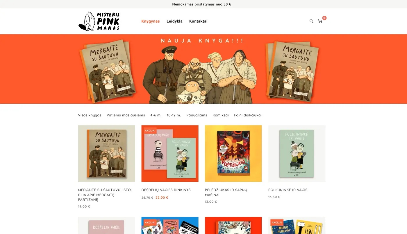Pink Manas, projekto ekrano nuotrauka 1