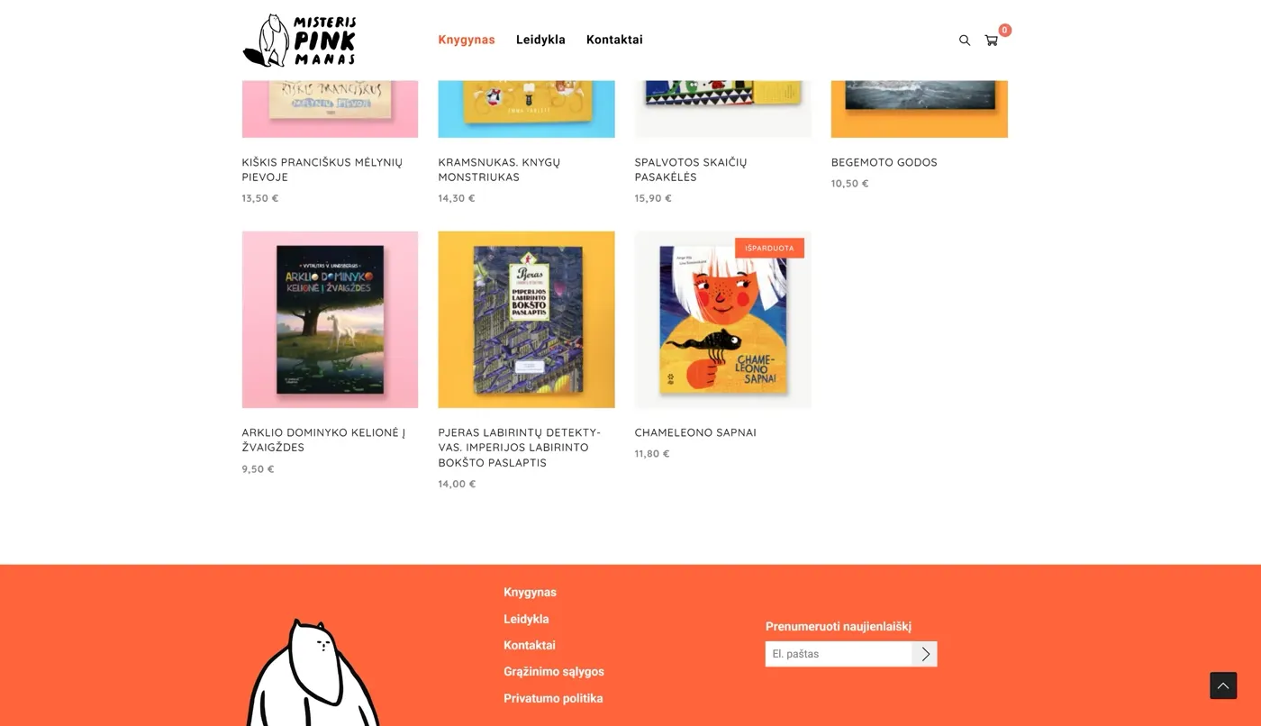 Pink Manas, projekto ekrano nuotrauka 2